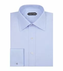 TOM FORD Slim-Fit Shirt 432 BLU Formal Shirts