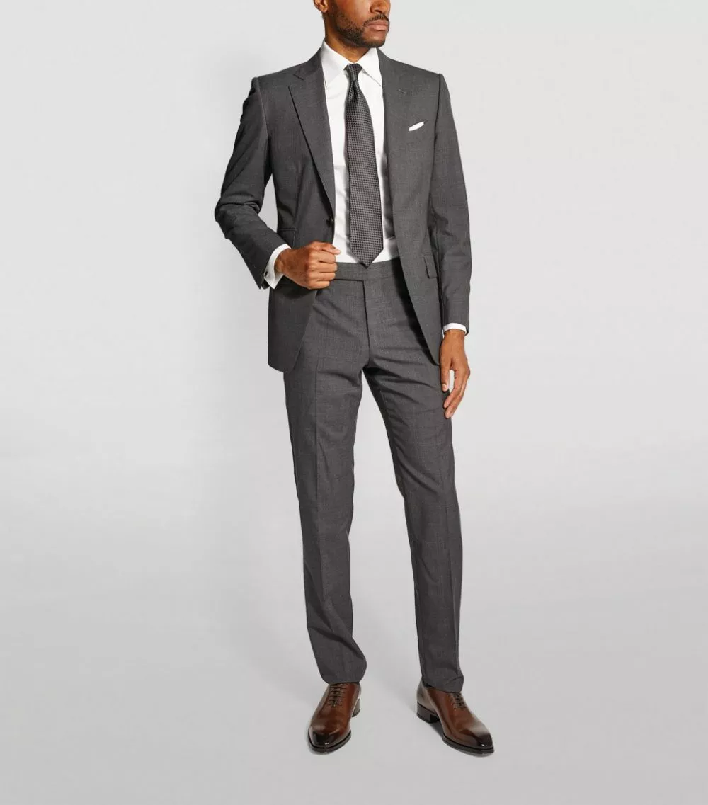 TOM FORD Slim Formal Shirt 100 WHT Formal Shirts 2 TOM FORD Slim Formal Shirt 100 WHT Formal Shirts - Image 2