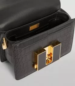 TOM FORD Small Crocodile T Clasp Shoulder Bag u9000 Shoulder Bags -TOM FORD Shop tom ford small crocodile t clasp shoulder bag 16454899 31890724 1000