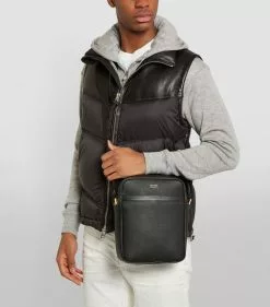 TOM FORD Small Leather Messenger Bag BLK BLK Messenger Bags -TOM FORD Shop tom ford small leather messenger bag 15086190 25842255 1000