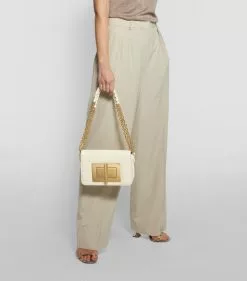 TOM FORD Small Leather Natalia Shoulder Bag U1003 Shoulder Bags -TOM FORD Shop tom ford small leather natalia shoulder bag 16454862 31894021 1000