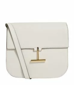 TOM FORD Small Leather Tara Shoulder Bag CHA Shoulder Bags