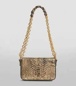 TOM FORD Small Python Natalia Shoulder Bag AGO Shoulder Bags -TOM FORD Shop tom ford small python natalia shoulder bag 16454859 31892995 1000
