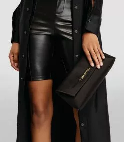 TOM FORD Small Satin Chain Clutch Bag u9000 Clutch Bags -TOM FORD Shop tom ford small satin chain clutch bag 17237856 34946490 1000