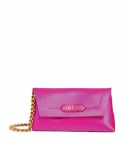 TOM FORD Small Satin Chain Clutch Bag U3073 Clutch Bags