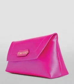 TOM FORD Small Satin Chain Clutch Bag U3073 Clutch Bags -TOM FORD Shop tom ford small satin chain clutch bag 17379350 35817838 1000