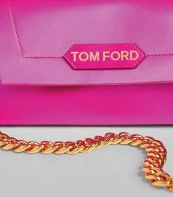 TOM FORD Small Satin Chain Clutch Bag U3073 Clutch Bags -TOM FORD Shop tom ford small satin chain clutch bag 17379350 35817854 1000