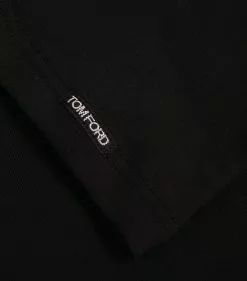 TOM FORD Stretch-Cotton T-Shirt BLACK Printed T-Shirts -TOM FORD Shop tom ford stretch cotton t shirt 17378503 35830178 1000