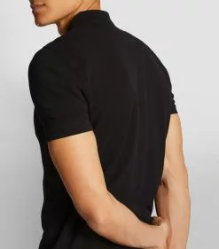 TOM FORD TF POLO GARMENT DYED SSLV K09 BLK SLD Polo Shirts -TOM FORD Shop tom ford tf polo garment dyed sslv 16240996 31945269 1000