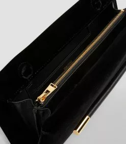 TOM FORD Velvet Ava Clutch Bag BLK Clutch Bags -TOM FORD Shop tom ford velvet ava clutch bag 16455458 31685053 1000