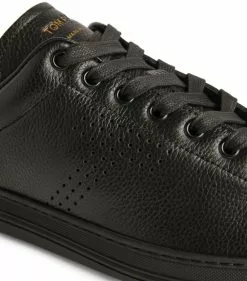 TOM FORD Warrick Low Top Sneakers NERO Running Shoes -TOM FORD Shop tom ford warrick low top sneakers 17032721 33998495 1000