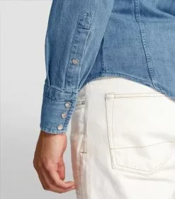 TOM FORD Western Denim Shirt 432 BR BLU SLD Casual Shirts 11 TOM FORD Western Denim Shirt 432 BR BLU SLD Casual Shirts -TOM FORD Shop tom ford western denim shirt 17200991 34802484 1000