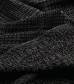 TOM FORD Wool Check Scarf 026 DK GRY CK Scarves -TOM FORD Shop tom ford wool check scarf 17532635 36906508 1000